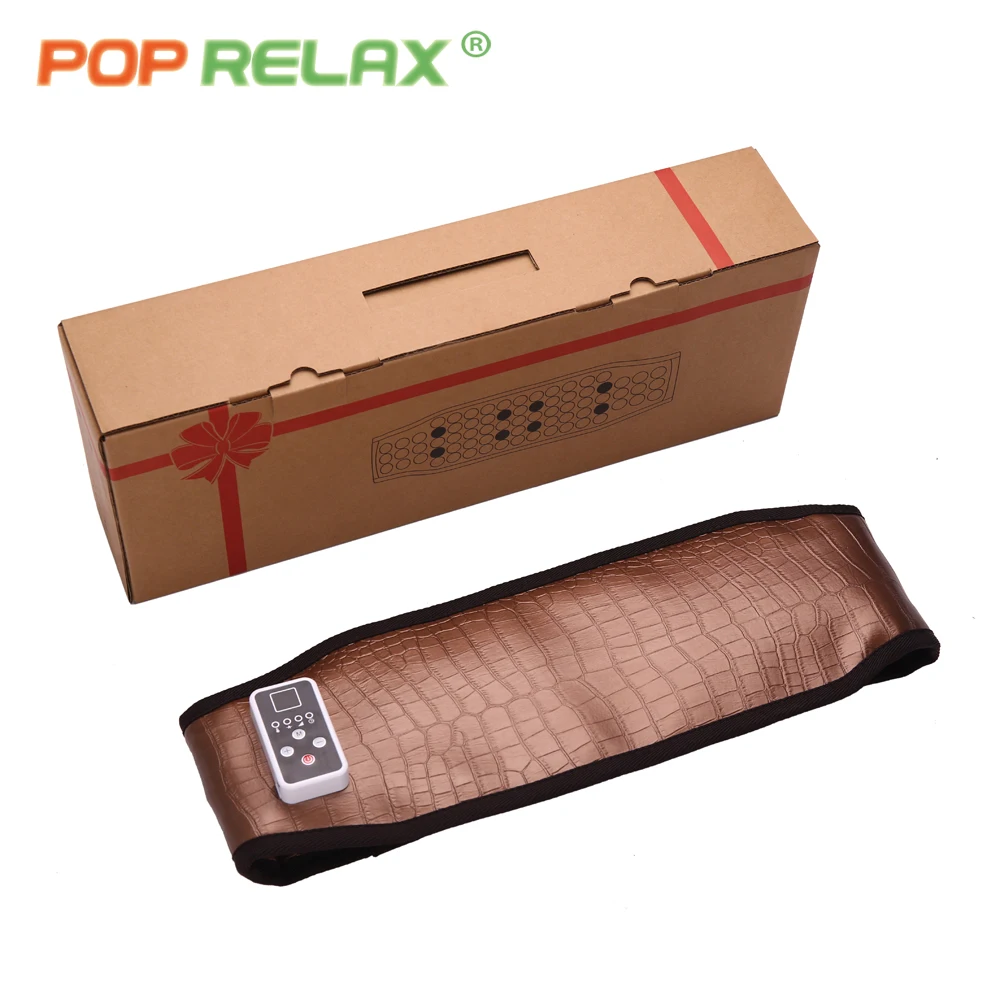 new invention china pop ralex infrared heating tourmaline jade stone massage belt professional 16 Year Manufacturer