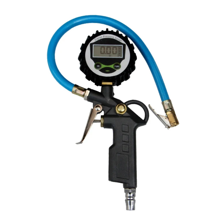 Hot-selling metal tire pressure gauge tire pressure measuring tool digital dial automotive tire pressure gauge