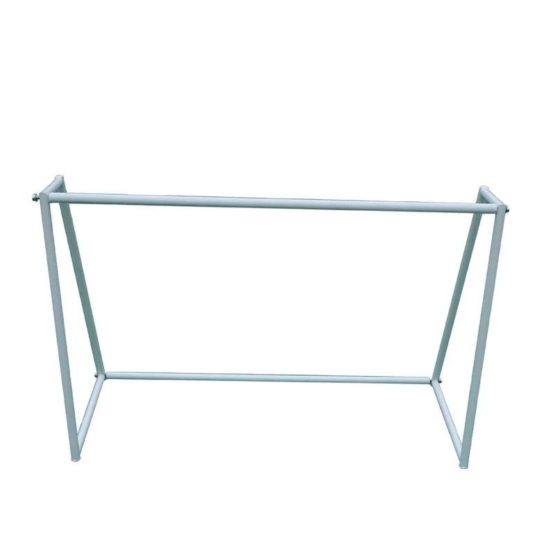 steel pipe foldable size pop up portable soccer goal post with nets for sale