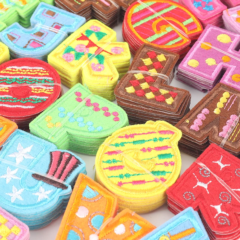 Hot sale custom Heat Press 3d Puff Logo Badges Embroidered Patch Sew On Iron On Clothing Patches Embroidery Letters Patch