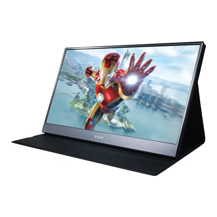  Full HD 15 6 дюймовый сенсорный экран портативный монитор Компьютерный дисплей с Type-C VESA для Switch/PS4/ноутбука/телефона