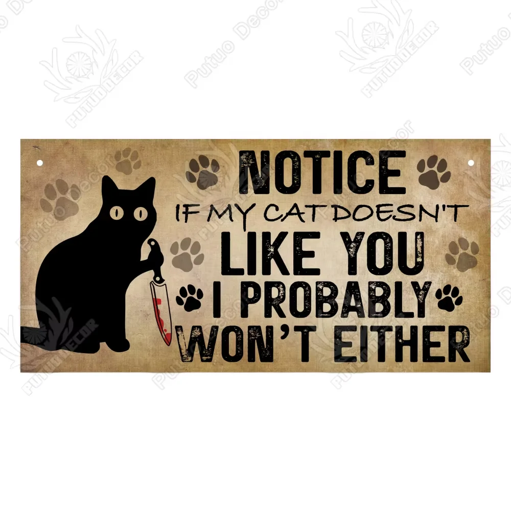 Hot Sale Custom Design Funny Wooden Hanging Wall Sign Family Door Decor Wood Plaque Pet Area Decor Home Model Gift Artwork
