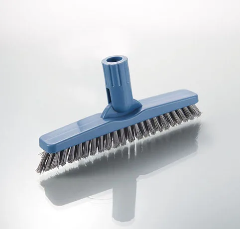 EcoClean Commercial Tile and Grout Cleaning brush, Sanitation corner scrub , stiff bristle tile scrubber  brush
