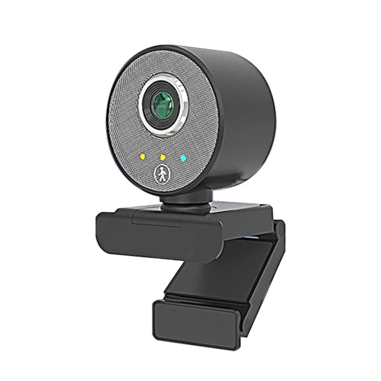 Full HD PC camera free-driver USB AI face track web camera zoom conference meeting camera