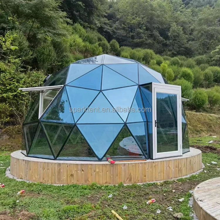 Outdoor Glass Dome Tent