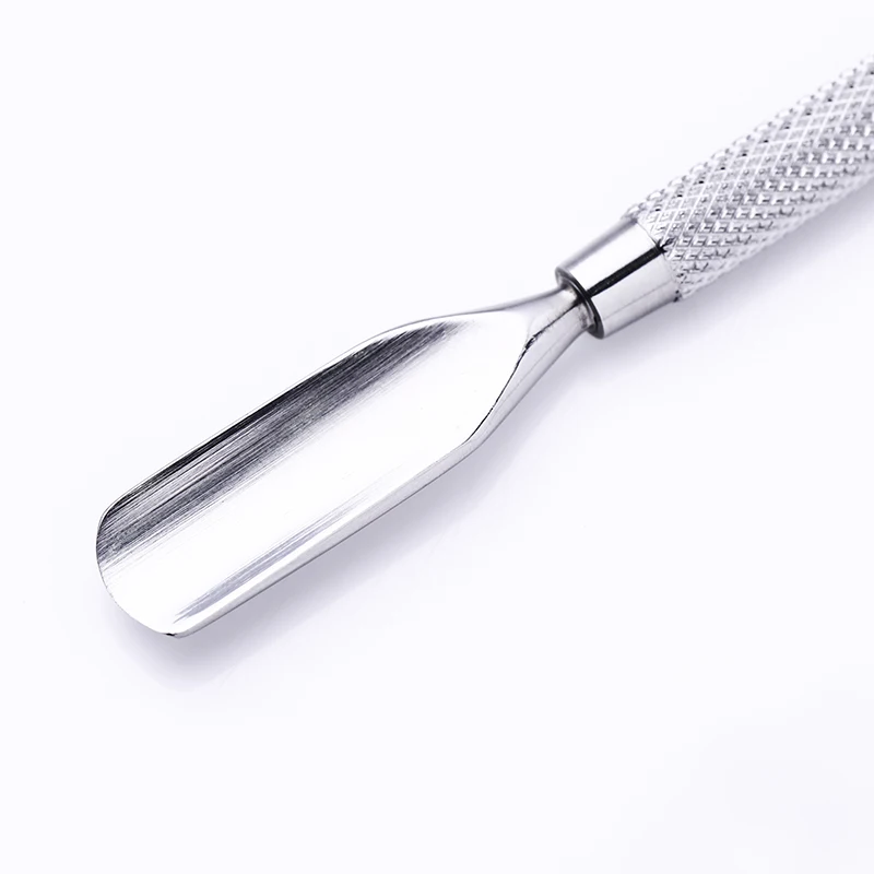 Cuticle Pusher Cutter Nail Peeler Scraper Stainless Steel Remover Pedicure