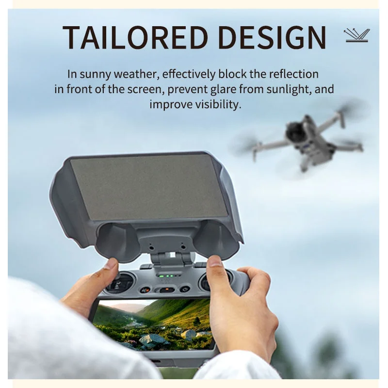 STARTRC Foldable Air 3 RC2 Joysticks Protector Sunshade Sun Hood for DJI Mini 4 Pro DJI RC2 Remote Controller drone Accessories