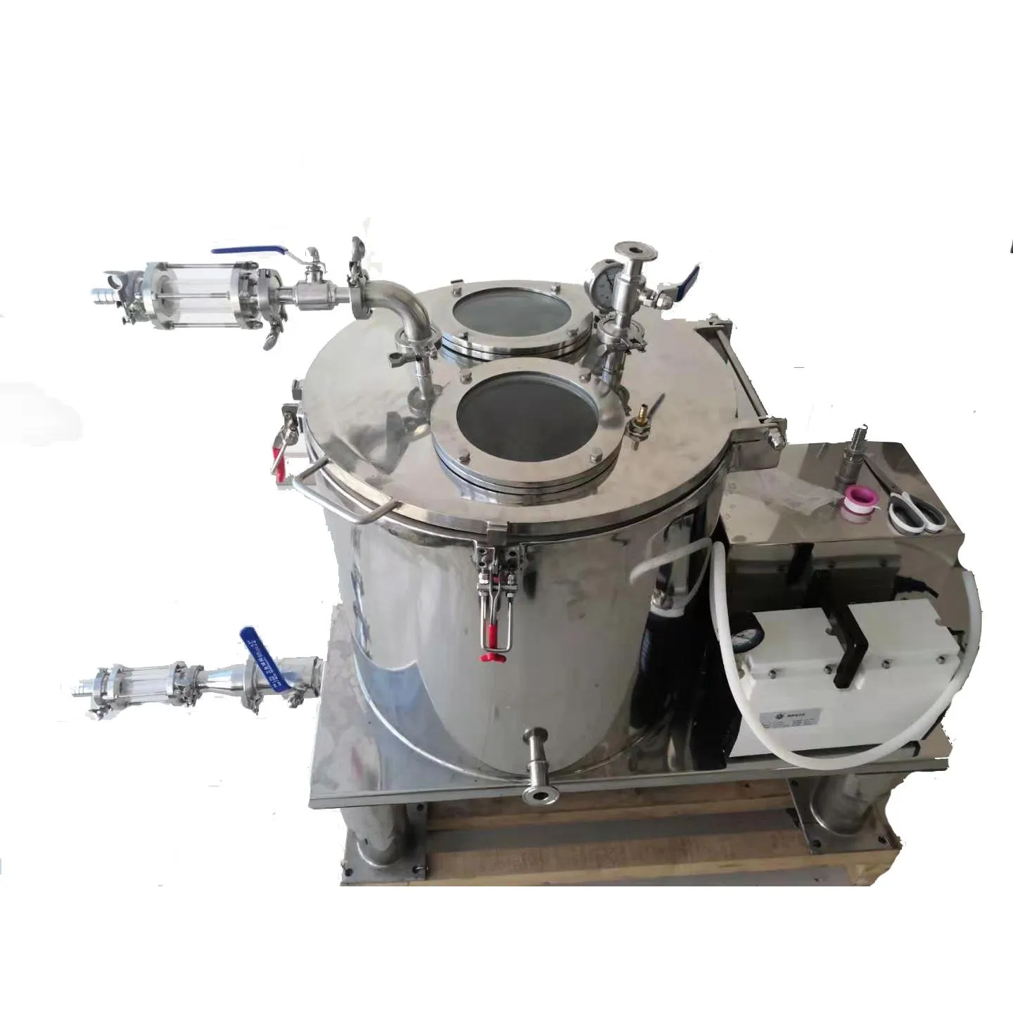 Evaporator Industrial Falling Film The First Step Of Desolventization Crude Falling Film Evaporator