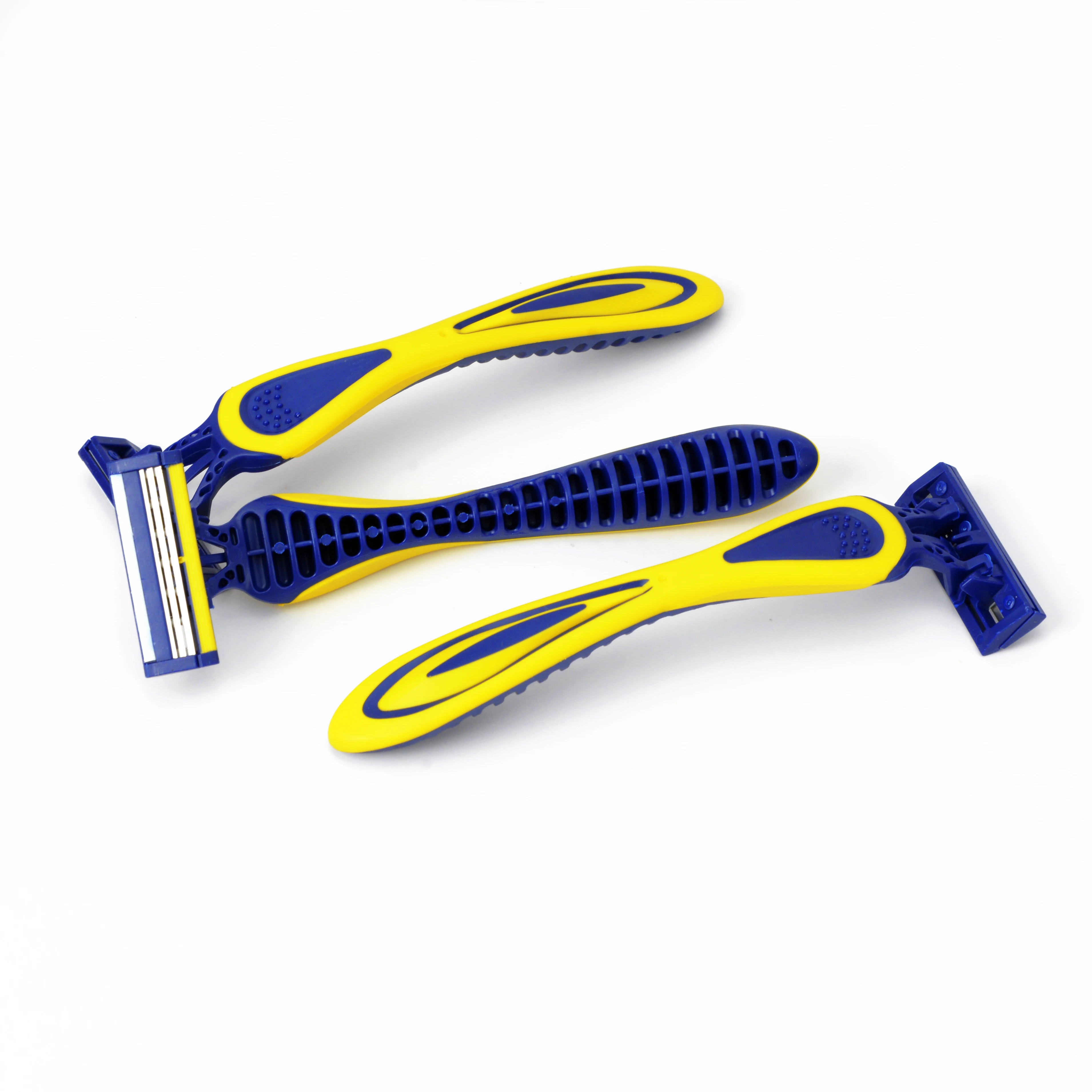 Razor manufacturers in China max shaver blade 3 blade men design factory OEM three blade disposable razors