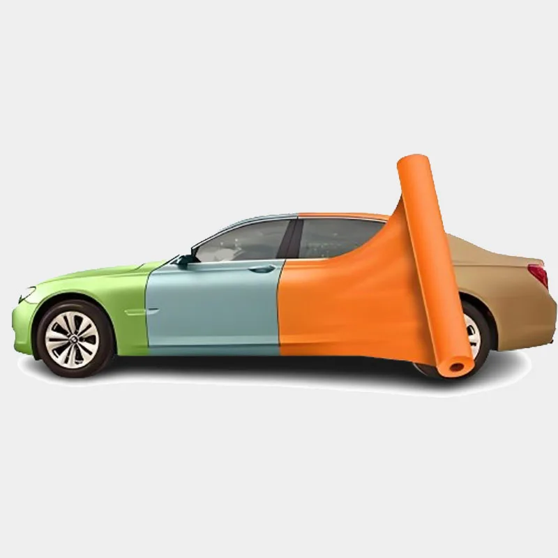 Tasutop 1.52*17M PET Liner Super Glossy Crystal Auto Wrap Vinyl Film Decoration Film Car Stickers