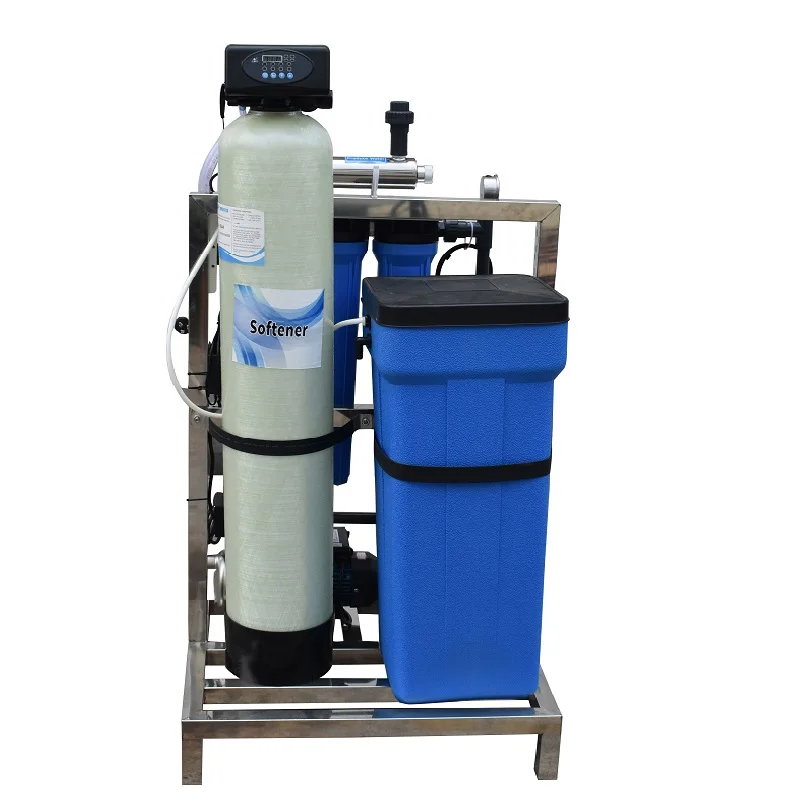 China Guangzhou Small commercial alkaline water machine water softening plant for boiler used softener machine