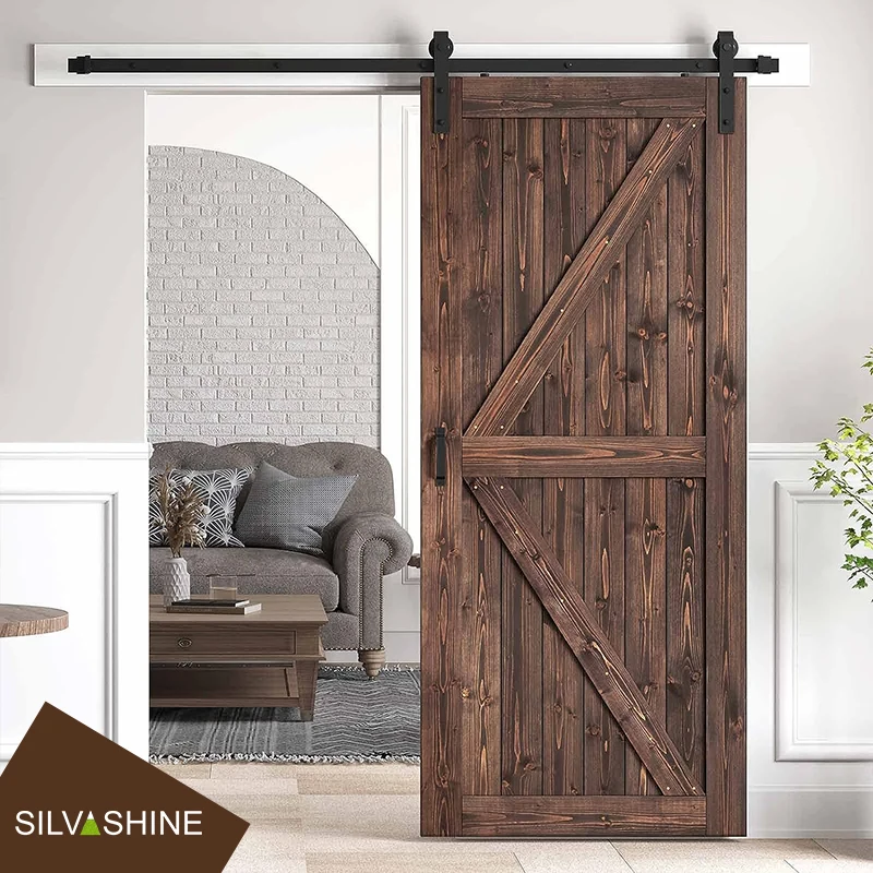 Design Raised Panel Lincoln Park Wood Composite Door Barn For Villa