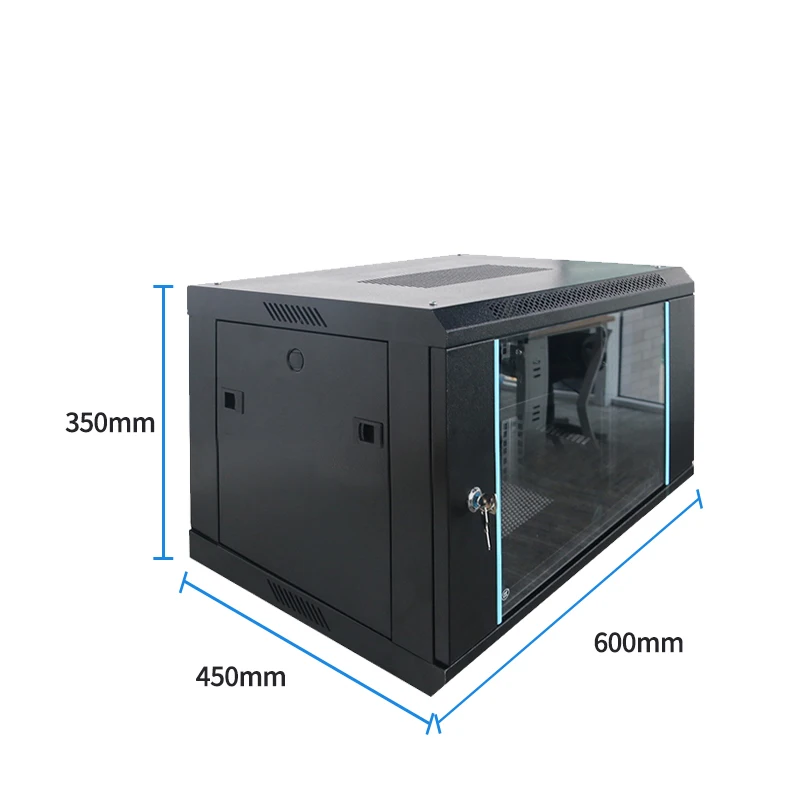 Chinese Manufacturer Supply 19 inch telecom network 12u rack server cabinet 9U 6U 18U 15U