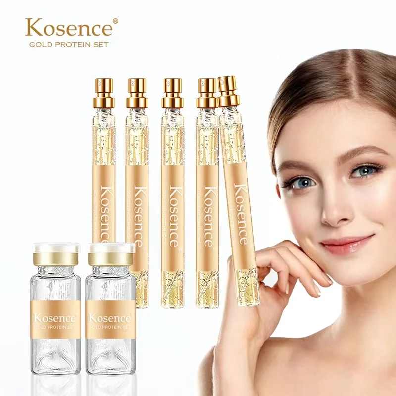 Kosence anti ageing line face lifting hilos standard gold protein thread with no needle