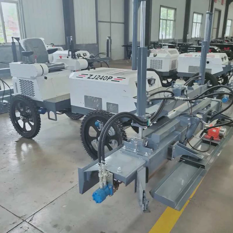 Double Wheel Concrete Floor Laser Paving Machine Cement Floor Leveling Machine Laser Straightening Machine 2500 (mm) 330 (mm) 10