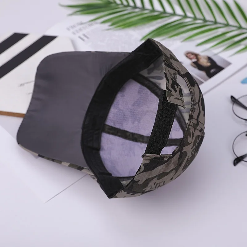 Wholesale customize logo Camouflage Caps duck camo hat 6 panel cap sports outdoor snapback sun hat trucker cap