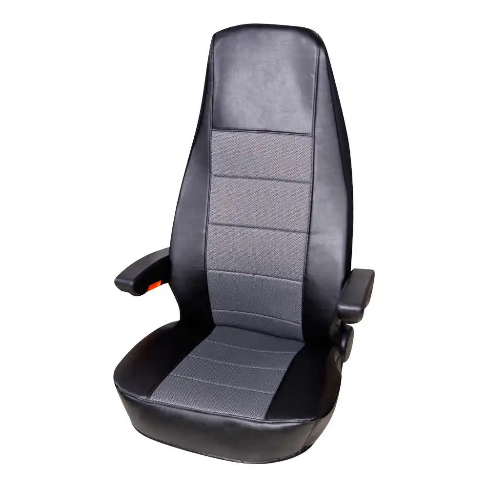 
 2 цветов, 1 шт./комплект из 2 предметов, из PU искусственной кожи высокого качества + полиэфирного материала универсальные чехлы на сиденья для грузовых автомобилей  