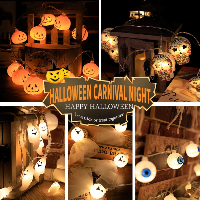 Halloween Scary Party Scene Props Horror Halloween Decoration Halloween Light For Bar Haunted House