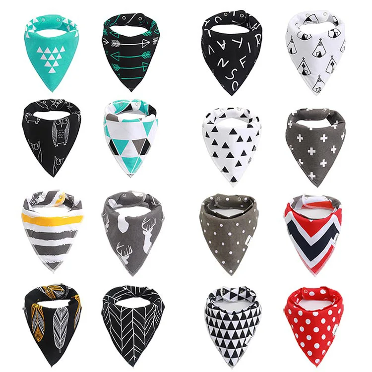 
Wholesale Multicolor Cotton Pet Dog Triangle Bandana 