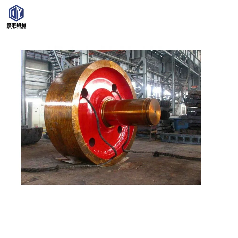 Custom Forging Steel rolling mill chilled cast iron large work support roller