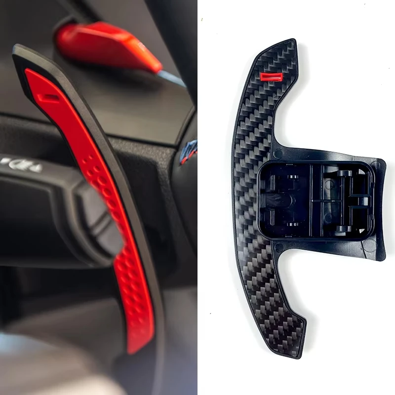 Carbon Fiber Paddle Shifter Gear Shift Shifter For BMW F30 F31 F32 F10 F20 F15 F16 G30 G20 Steering Wheel Extension Accessories