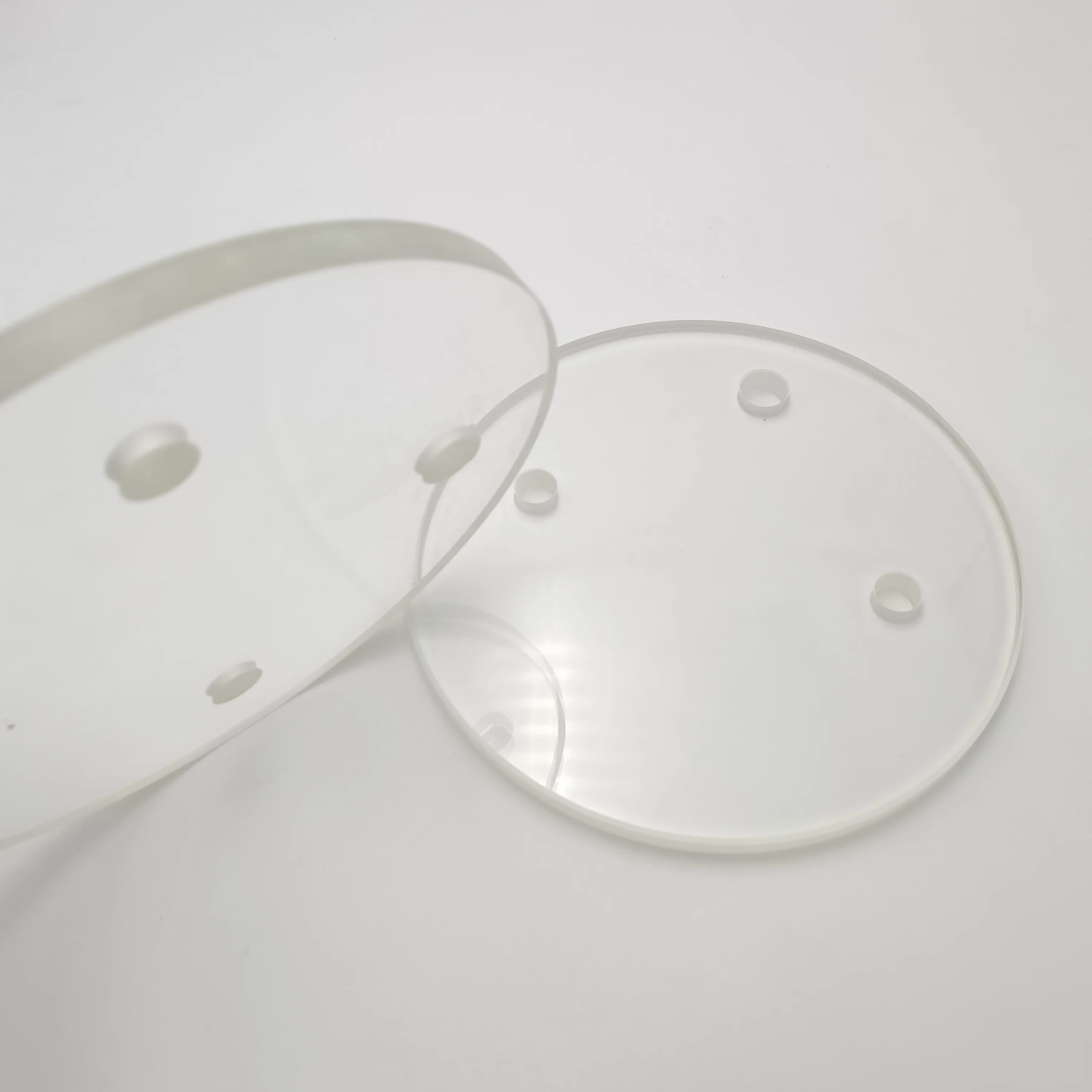 Heat Proof Borosilicate Glass round sight glass discs heat resistant borosilicate glass panel