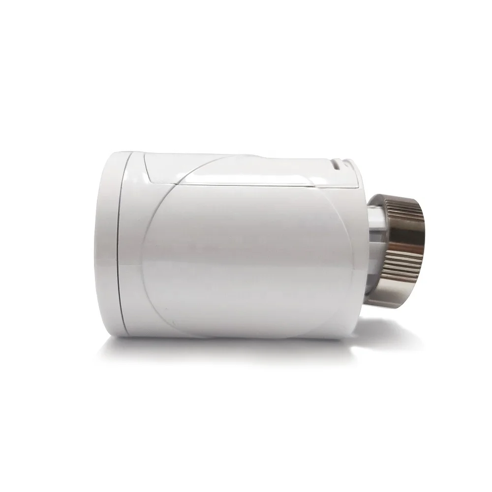 TRV ZigBee3.0 Smart Radiator Actuator Programmable Thermostatic Radiator Valve Temperature Controller Voice Control via Alexa