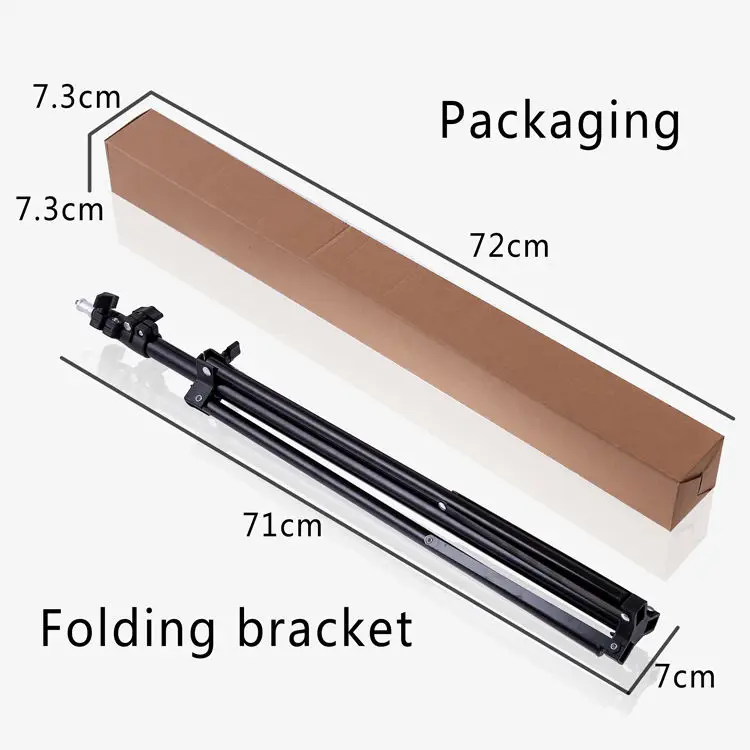 2.1 M Holder Tripod Folding Lamp for LED Ring Light