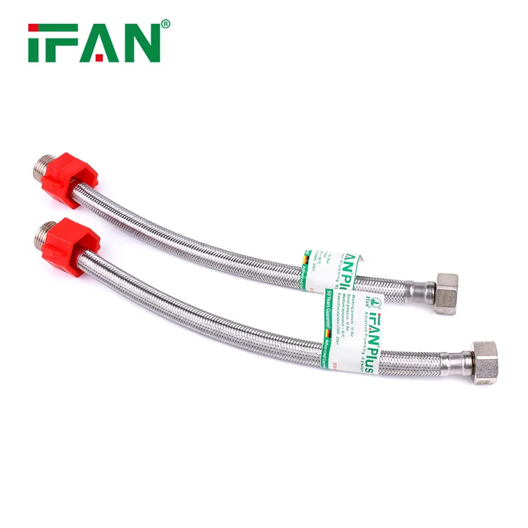 IFAN Certified Hoses Braided Flexible Flexible Metal Hose Stainless Steel Corrugated Pipe