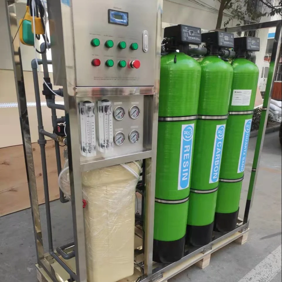 Установка для очистки воды обратным осмосом, 1000LPH RO установка для опреснения, 500lph установка 500lph ro для твердой соленой воды