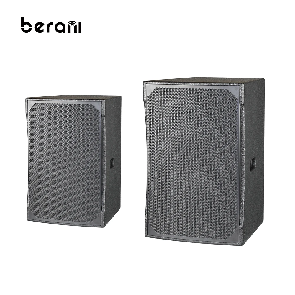 Berani RD10 Factory Wholesale  Subwoofer Passive PA Stage Soundbar  Church 10 inch  Professional Audio Speaker
