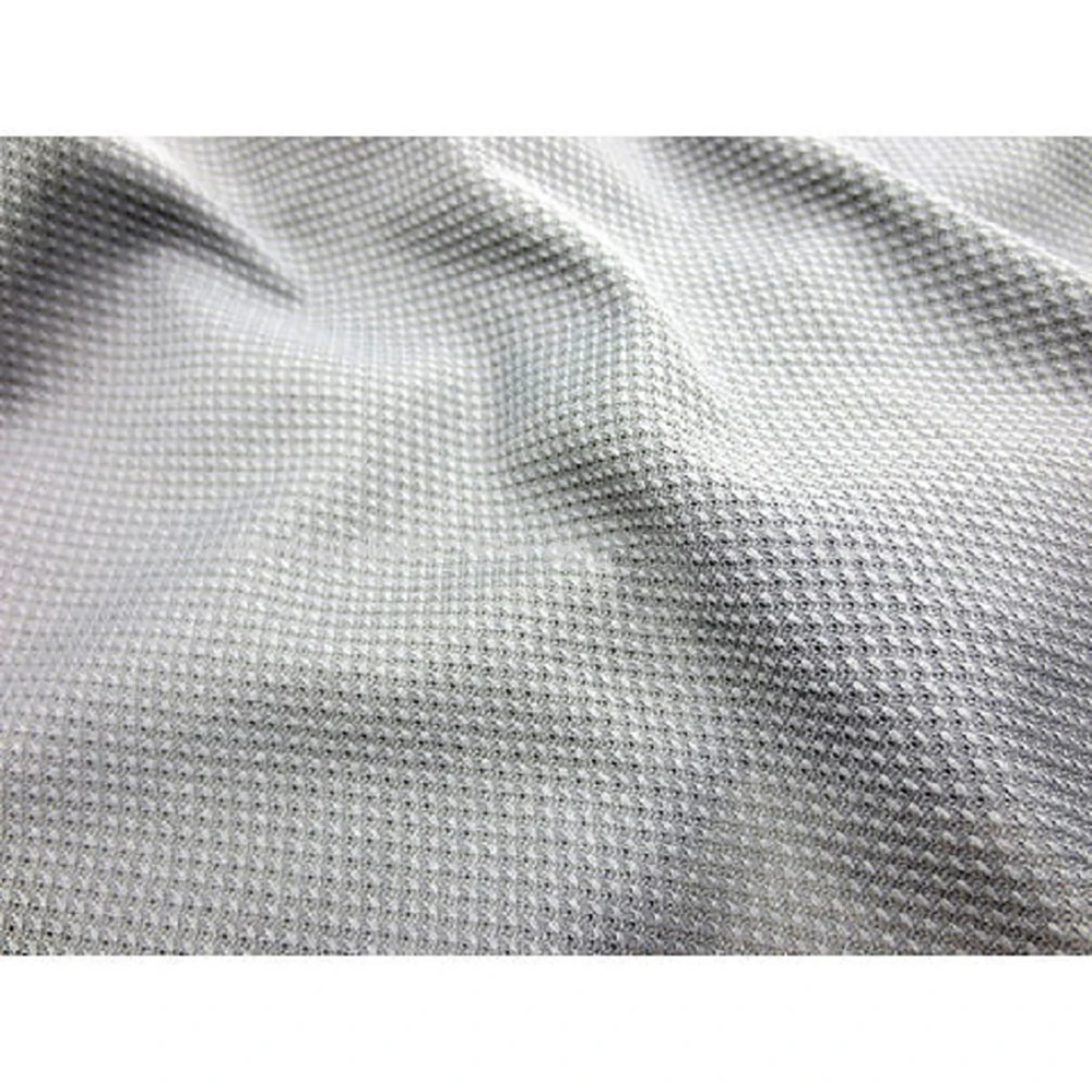 FREE SAMPLE Stretch Mesh T-Shirt Sportswear Football Shirt Fabric Breathable Polyester Knitted Mesh