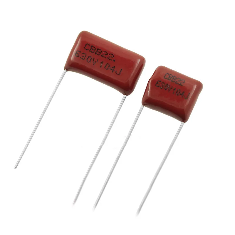 New original 630V104J CBB22 10mm 15mm 630V Capacitor