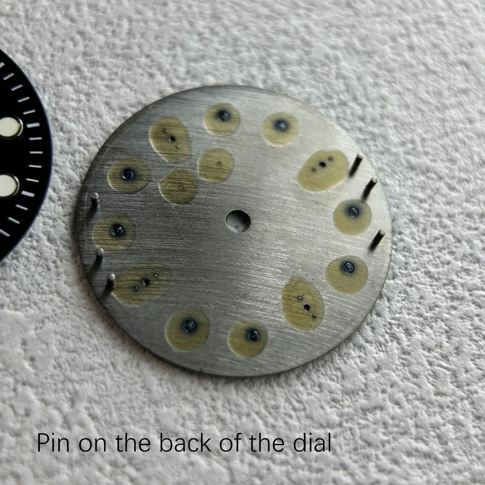Custom High Quality 28.5mm Modified Sun Patterned NH35/NH36 Dial Watch Accessories Custom Watch dial custom  logo