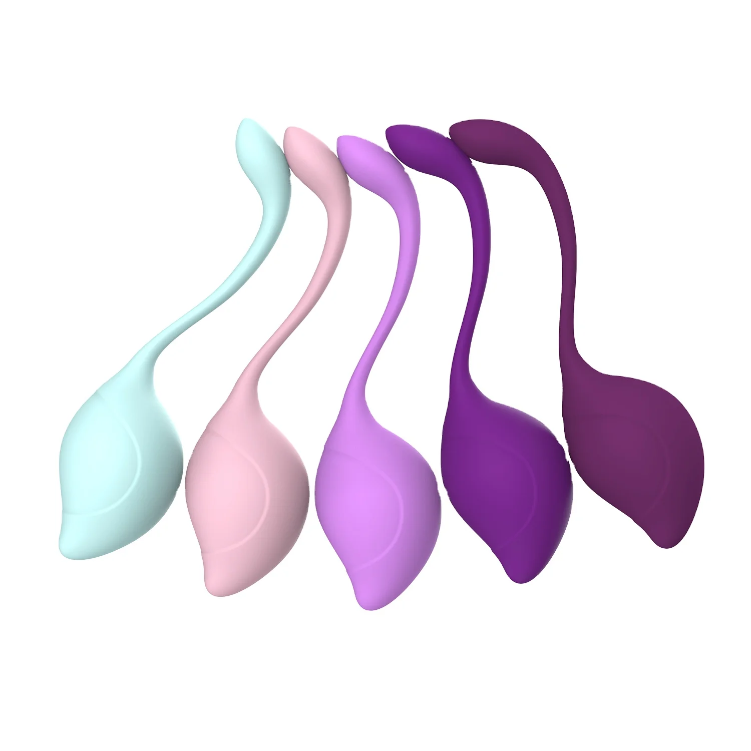 Female Half Non Toxic Vagina Ben Wa Kit Kegel Vagina Anal Balls Pink SEX TOYS Waterproof OEM Magnetic Touch ROHS Color Feeling