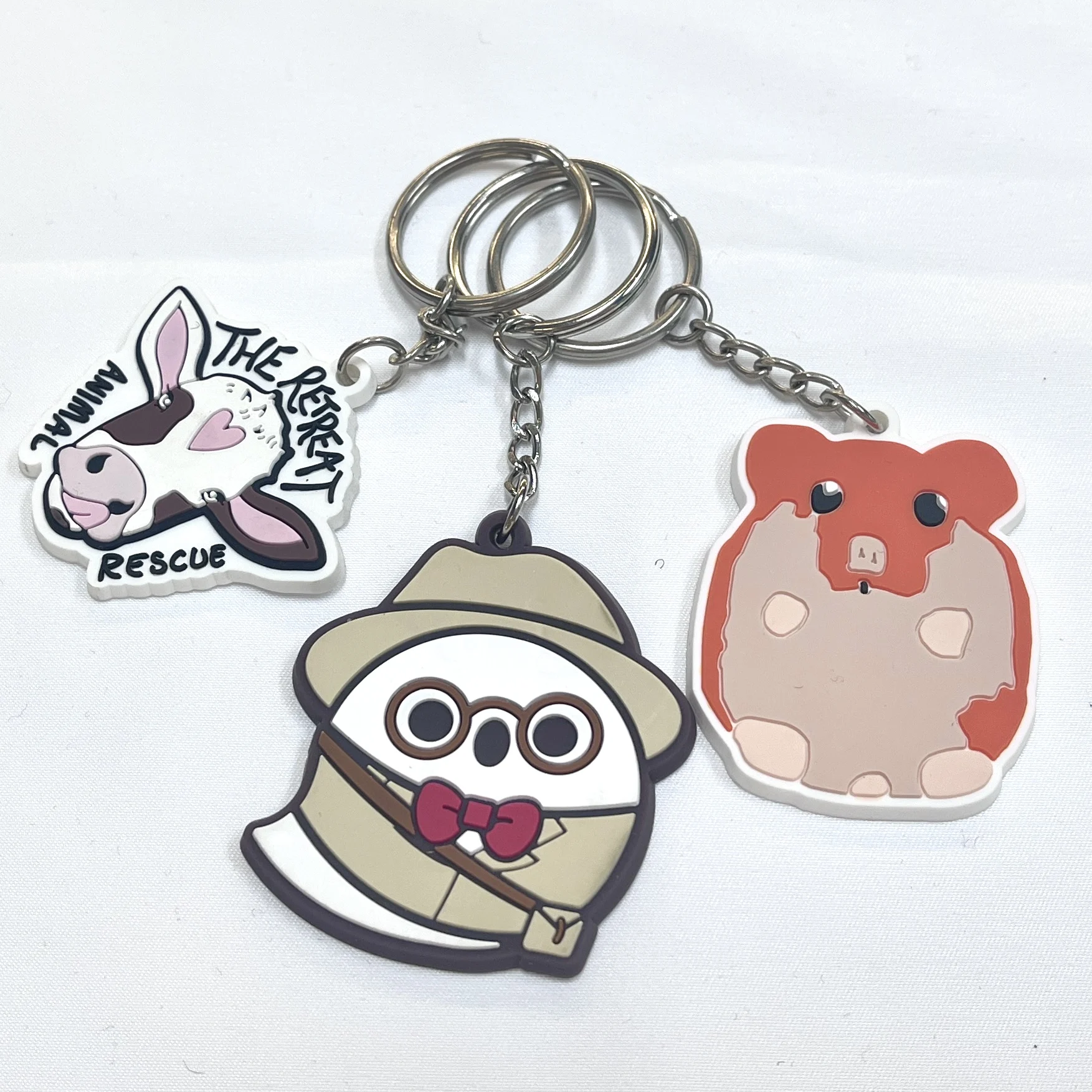 Factory Wholesale Llavero Custom Metal Key Chain 2d 3d Company Logo Letter Keychain Key Chains Keyring Custom Enamel Keychain