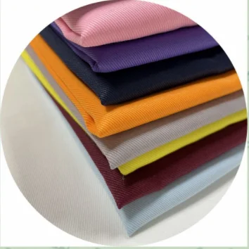 Factory supply 100%  Polyester grey and bleached dyed Fabric Plain Lining Pocketing fabric