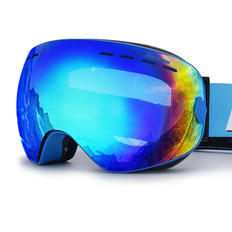 
Funny Snowboard Goggles Custom Fashion Wholesale Oem Snow Glasses Be Nice Ski Vision Goggles Magnetic 