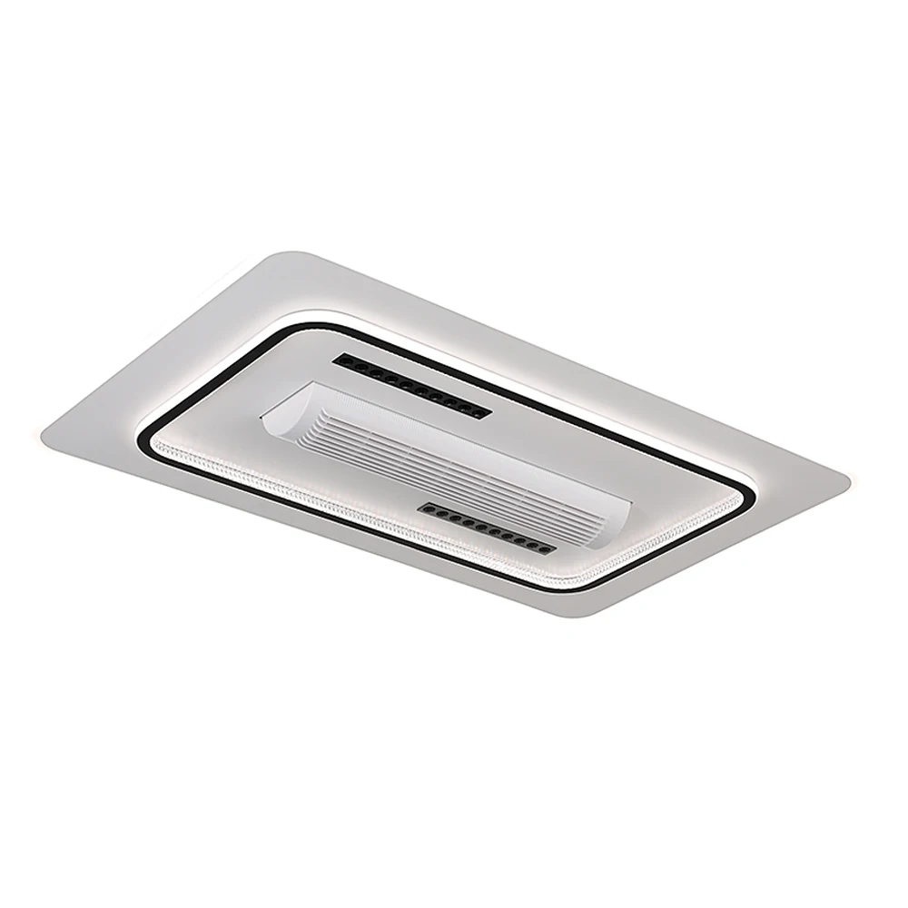 SAA Fan Modern Ceiling Fan Led Bright High Quality Square Ceiling Fan With Light Home