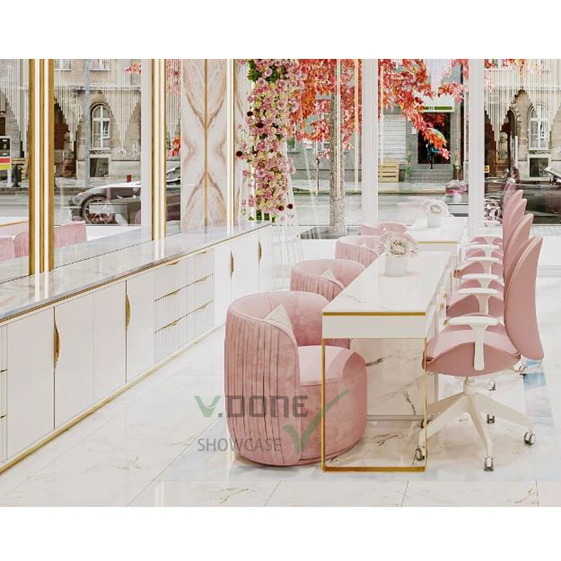 makeup display stand for shop interior design beauty store makeup light