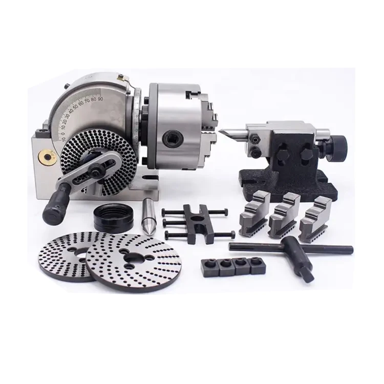 3 jaw chuck universal dividing head for milling machine