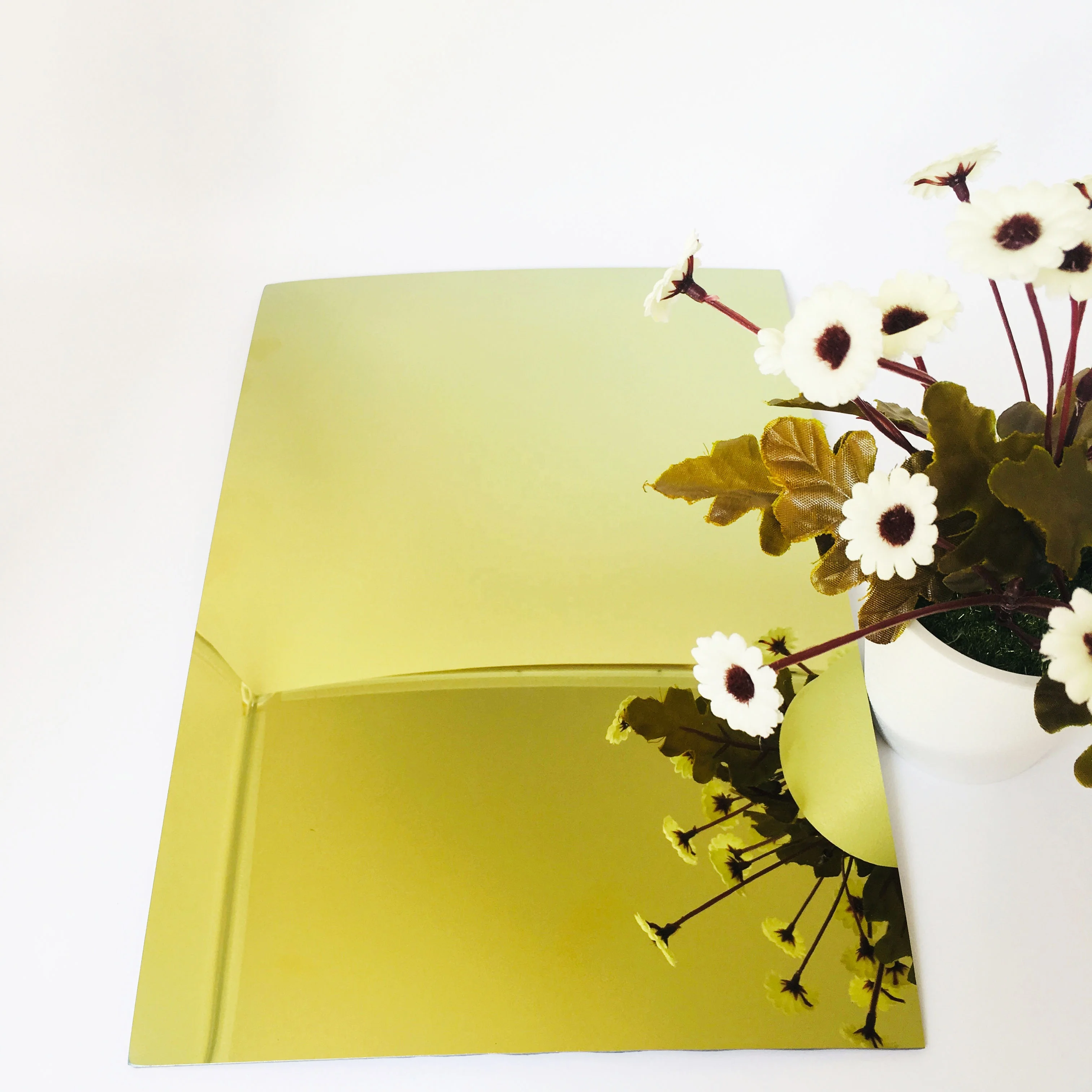 1.8mm car convex chrome sheet mirror glass