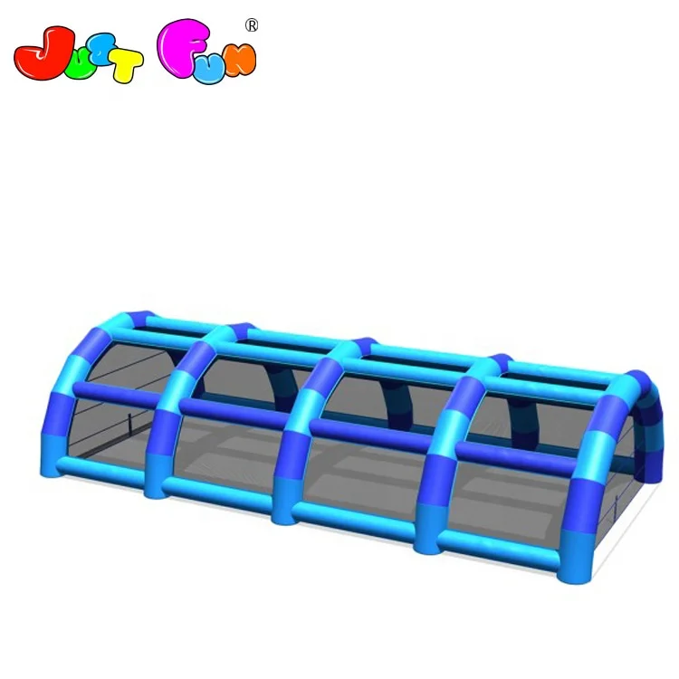 hot sale big funny inflatable paintball arena sport game for adult and kids