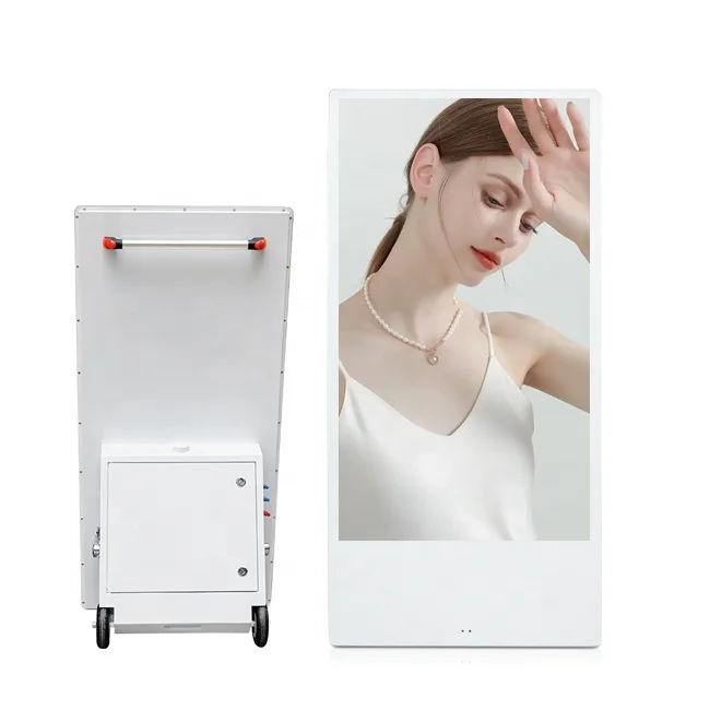 New Popular High Brightness Outdoor 43 Inch Digital Signage IP65 Android Portable Battery Powered Media Player Photo Booth