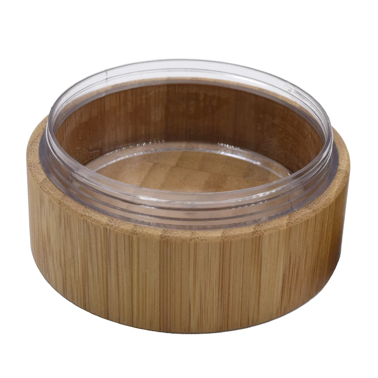 Bamboo Cosmetics Containers and Packaging Cream Jar Cosmetic