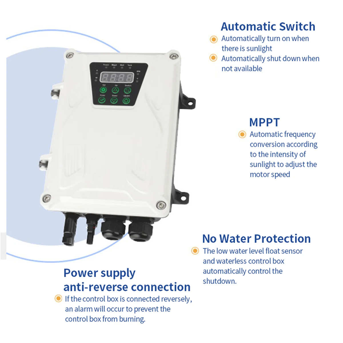 New Innovations Good Price 750W Solar Borehole Deep Well Submersible Water Pump