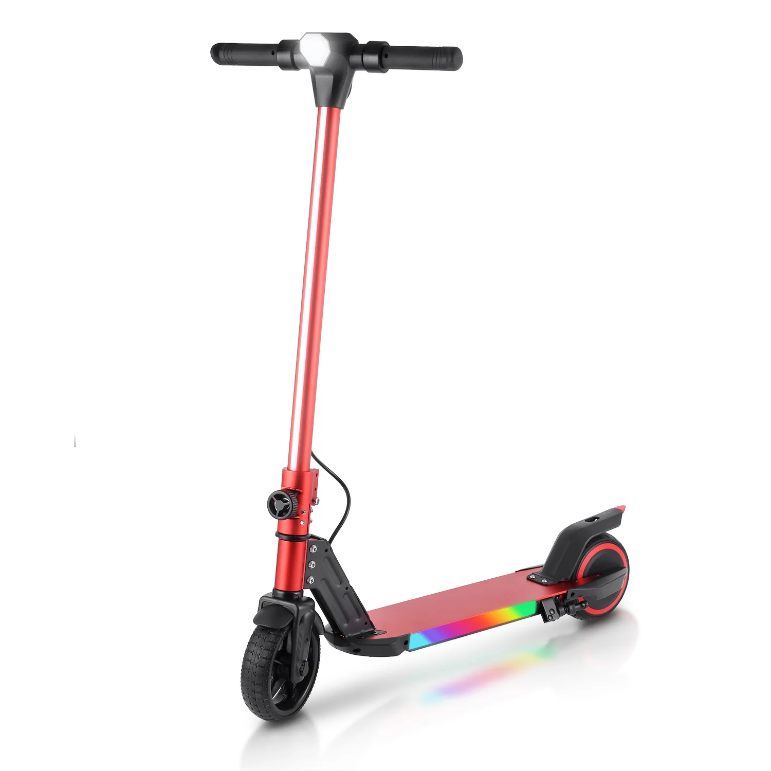 Top Quality 6.3inch Foot Brake 2 Wheel Foldable Scooter Kids Electric Scooter Kick Scooter for Children