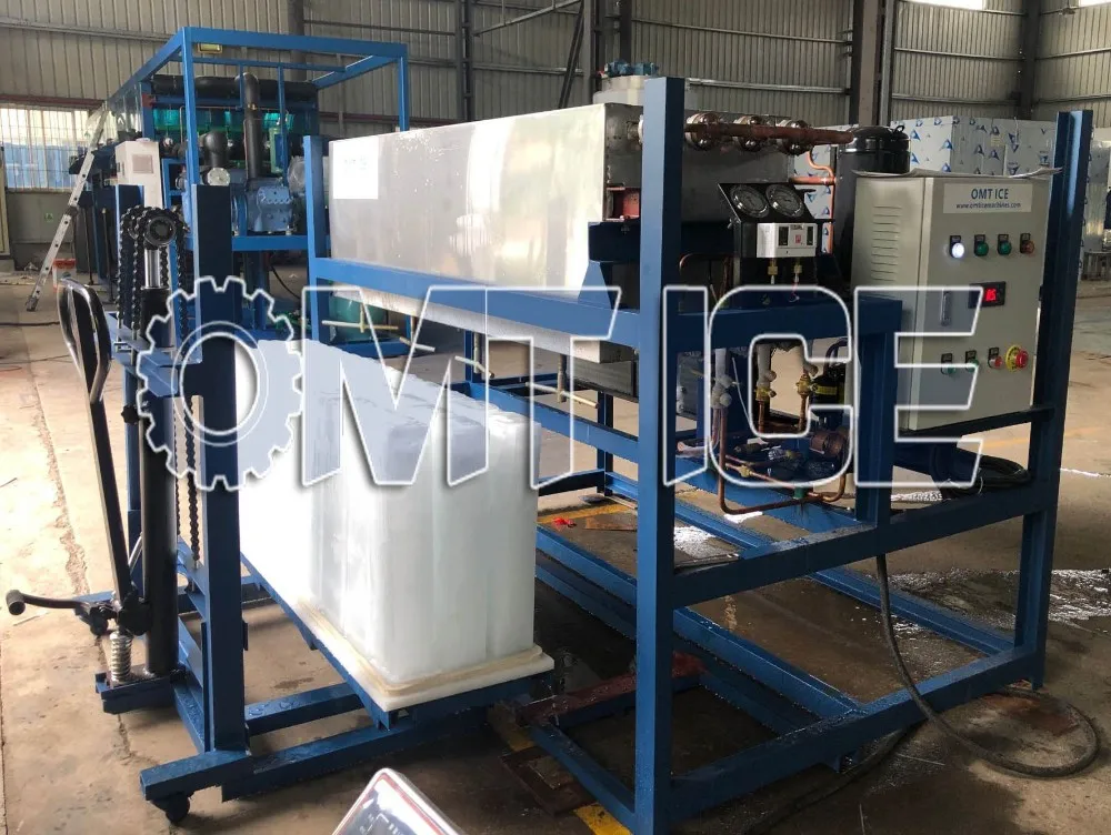 Nigeria hot sale 5kg ice block making machine with 1ton daily capacity
