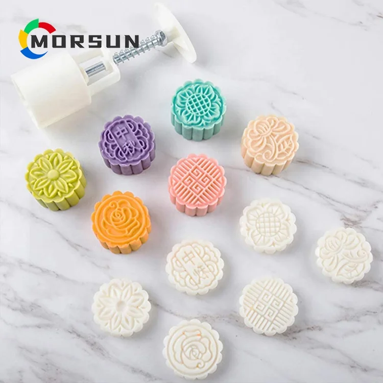 Антипригарная форма MorSun бытовые печатные инструменты для торта из бобов мунг абразивные Кондитерские ручная прессовка запеченная закуска