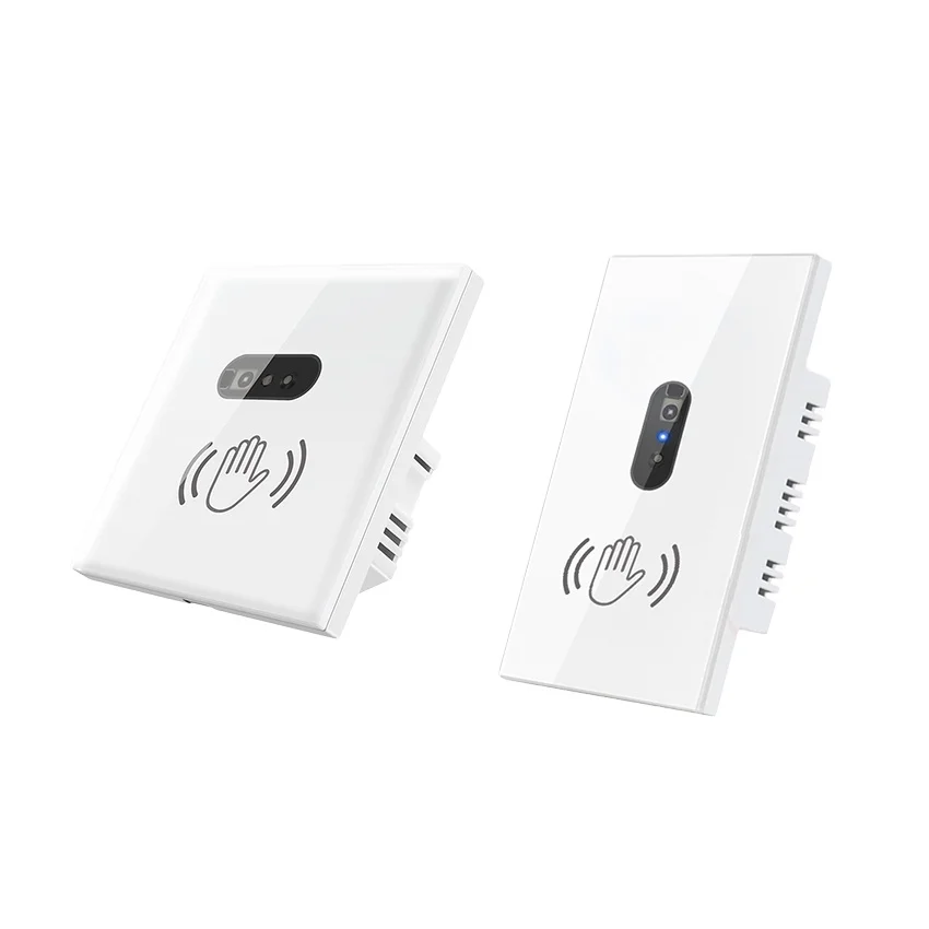 Wall Infrared Sensor Us StandardWave Switch Without Touching The Glass Panel American RAnd Is Mostly Used For Lighting